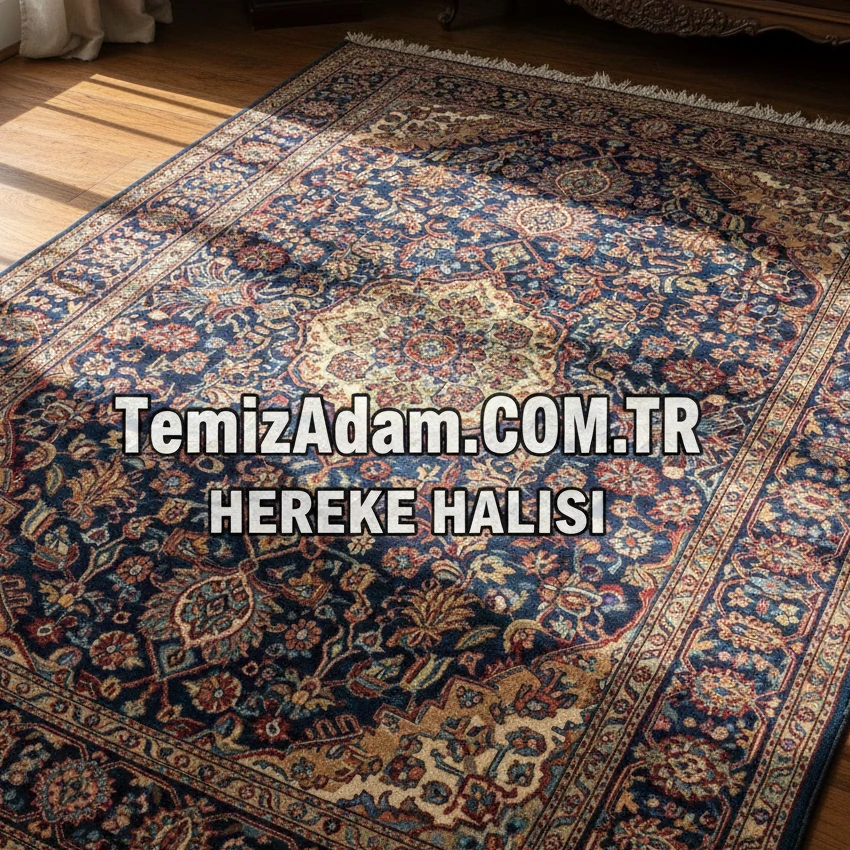 Orijinal Hereke ipek halısı yıkama ve el işçiliği temizlik.